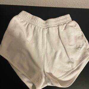 Gymshark White Athletic Shorts